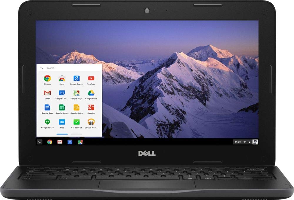 Dell Inspiron Chromebook 11 3181-11.6 固定ディスク - Celeron N3060-4GB - 32GB eMMC - Black