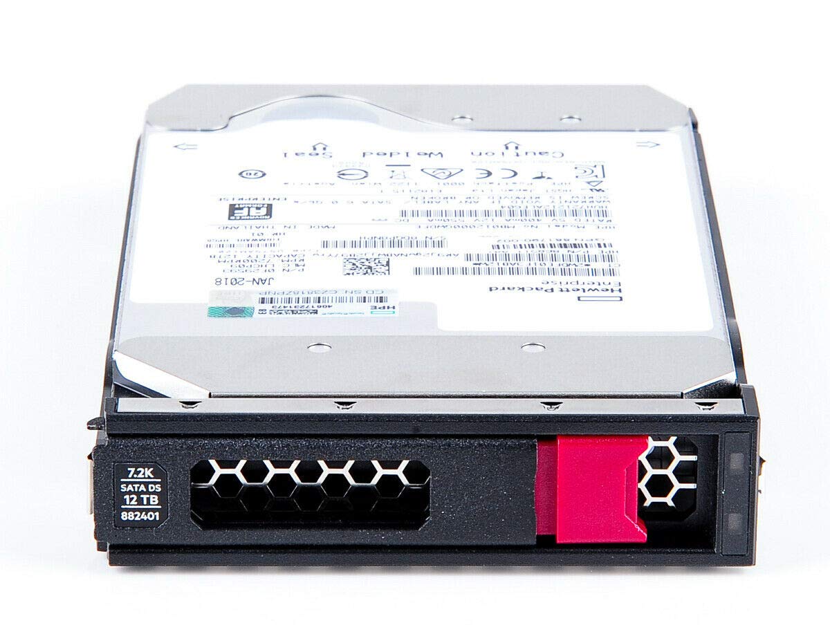 HP Enterprise 881787-B21 12tb SATA 7.2K LFF LP ヘリウム 512E DS Hard Disk Drive