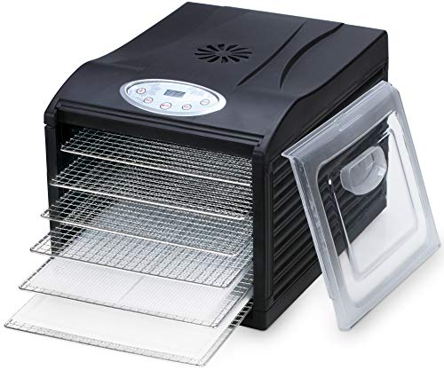 SamsonSilent Dehydrator with 6 STAINLESS STEEL Trays インクカートリッジ-PCサプライ・消耗品