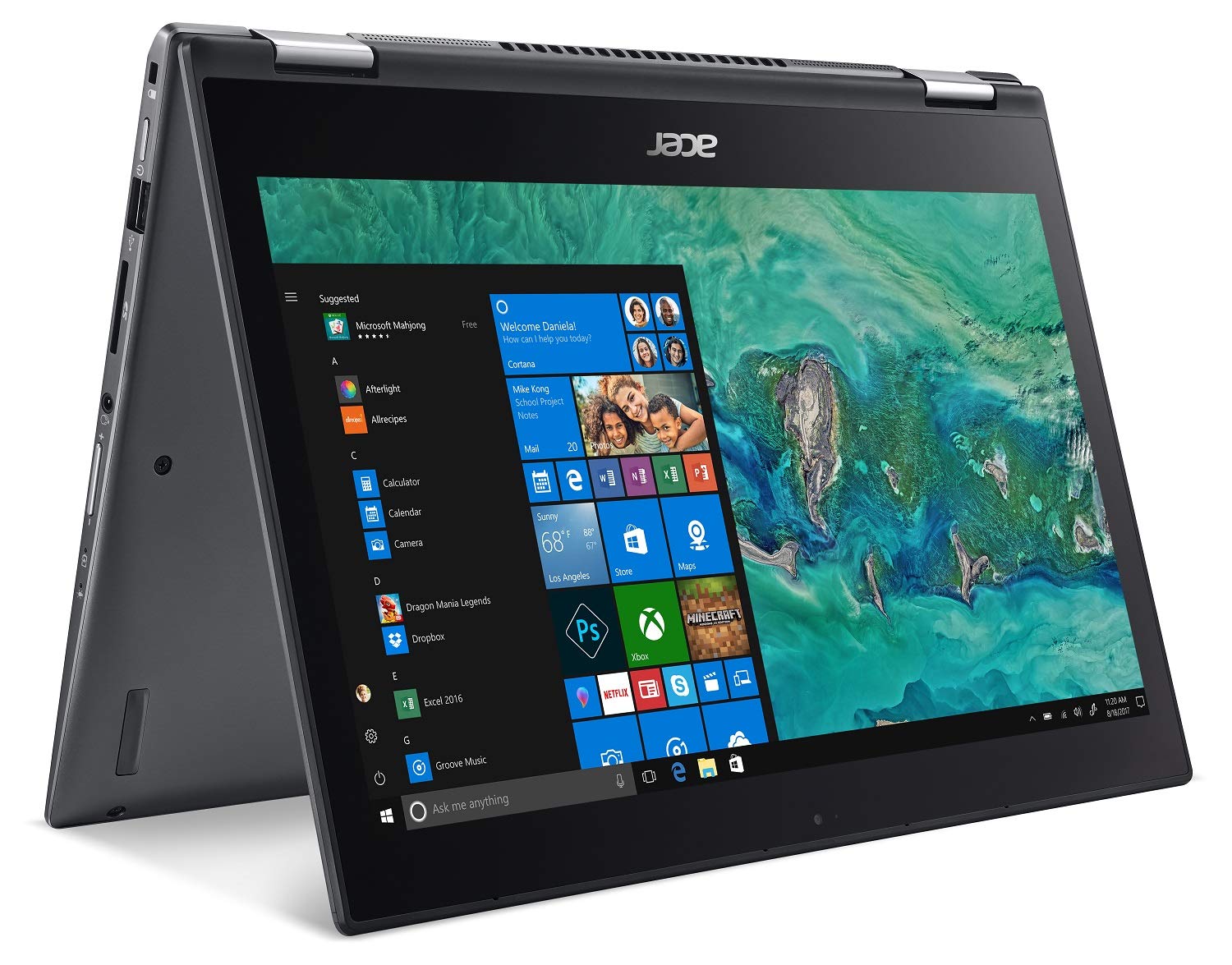 Acer Spin 5 SP513-53N-53Y5 Convertible 2-in-1 13.3 Full HD Touch 8th Gen Intel Core i5-8265U Alexa Built-in 8GB DDR4 256GB PCIe SSD Windows 10|global研究所