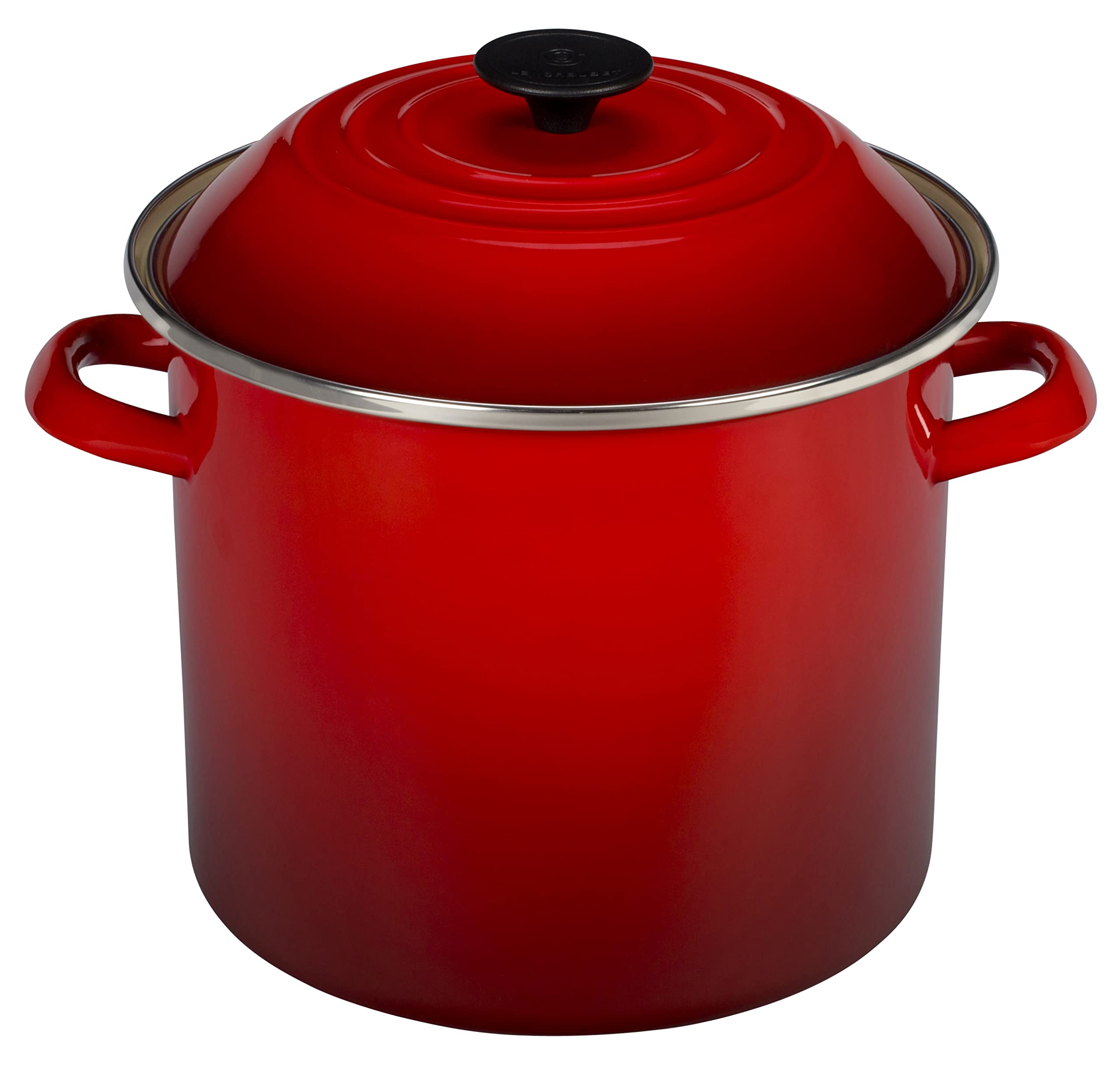 Le Creuset エナメル加工 スチール製 ストックポット 16クォート サリーズ
