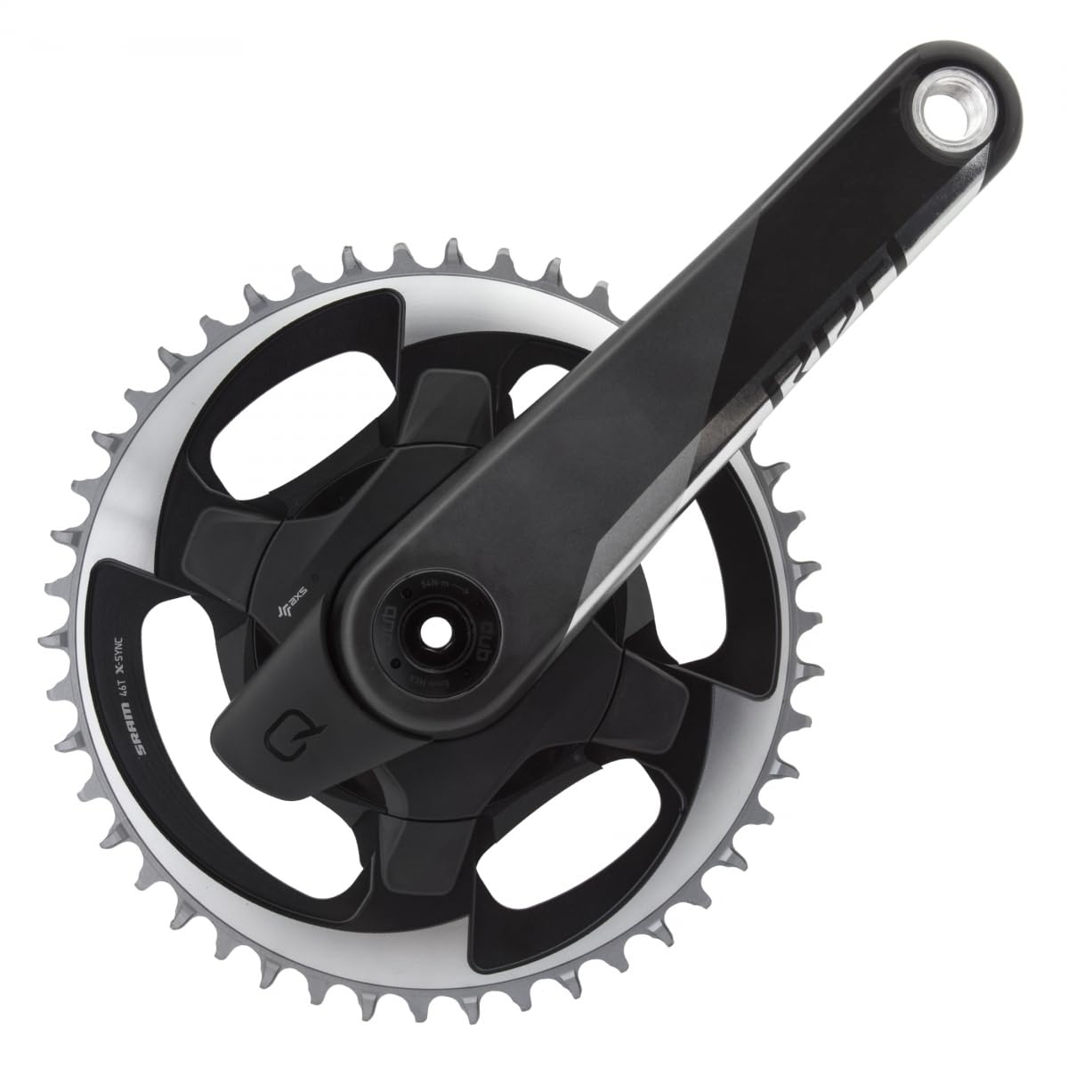 SRAM「ゲットー」 Red AXS Power Meter DUB 1x 46T-172.5粍 12speed パワーカーボンクランクセット 00.3018.211.172
