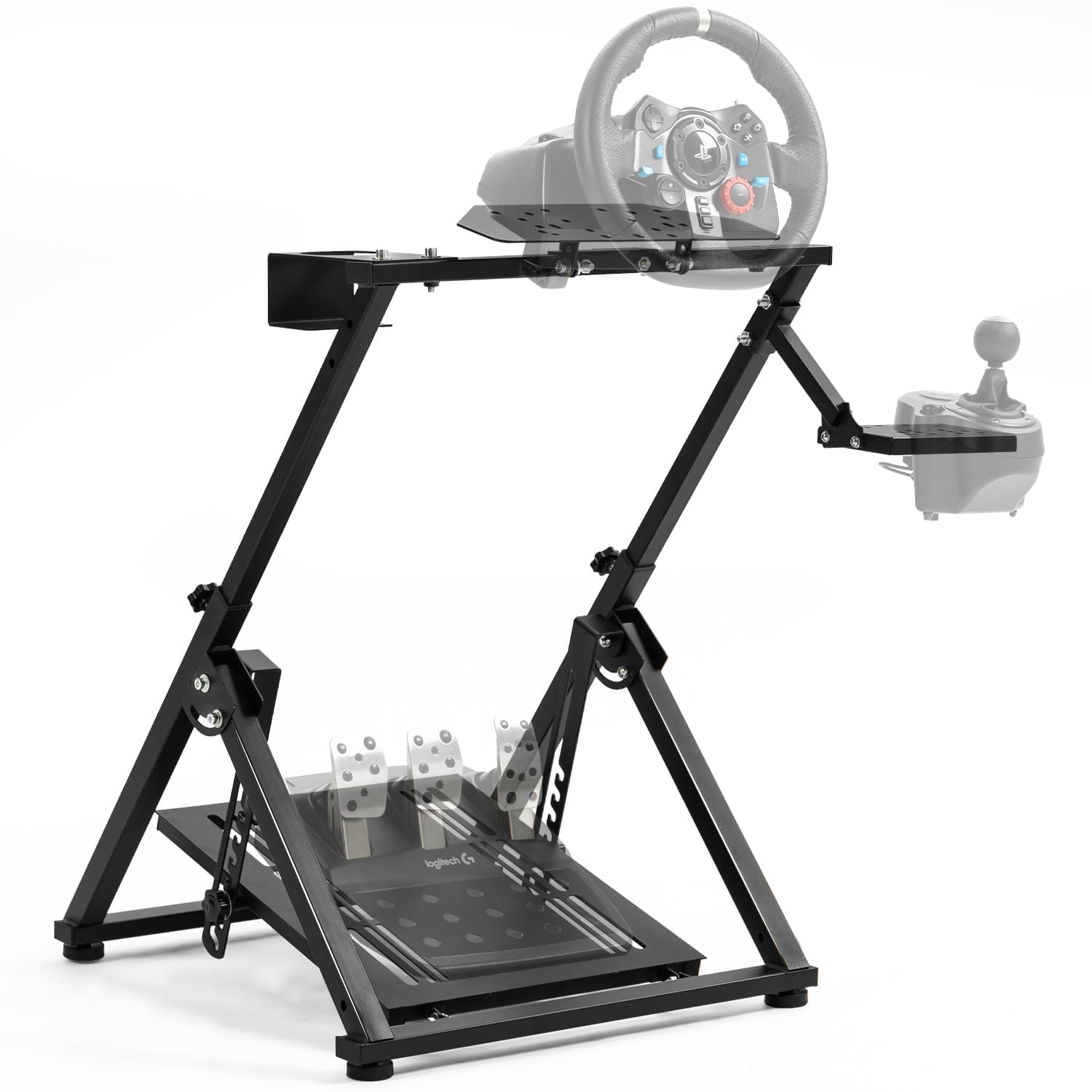 Marada Racing Game Steering Wheel Stand Adjustable for Logitech G25 G27 G29 G920 Driving Simulator Steering Wheel Stand Wheel and Pedals Not Included｜global研究所 36,290円