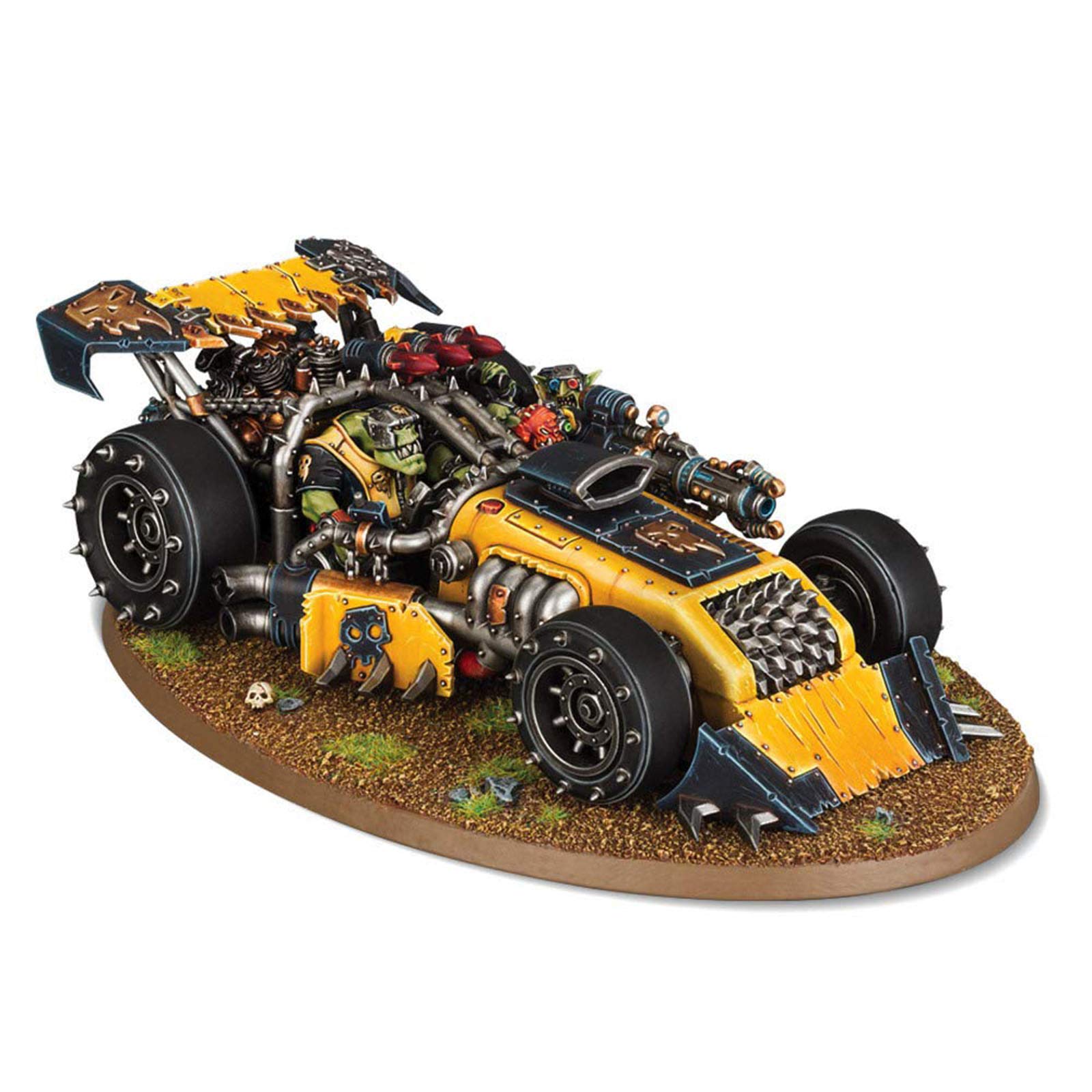 ウォーハンマー 40K: オーク材 ぼうぜん自失 飛び降りる ドラッグスタ