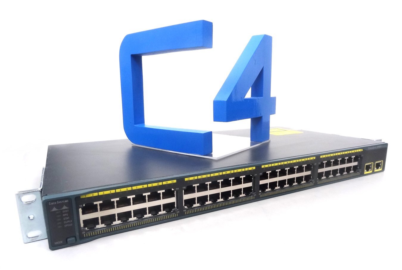 Cisco WS-C2960-48TT-L Catalyst 2960 48 10/100 + 2 1000bt LAN Base Image Switch