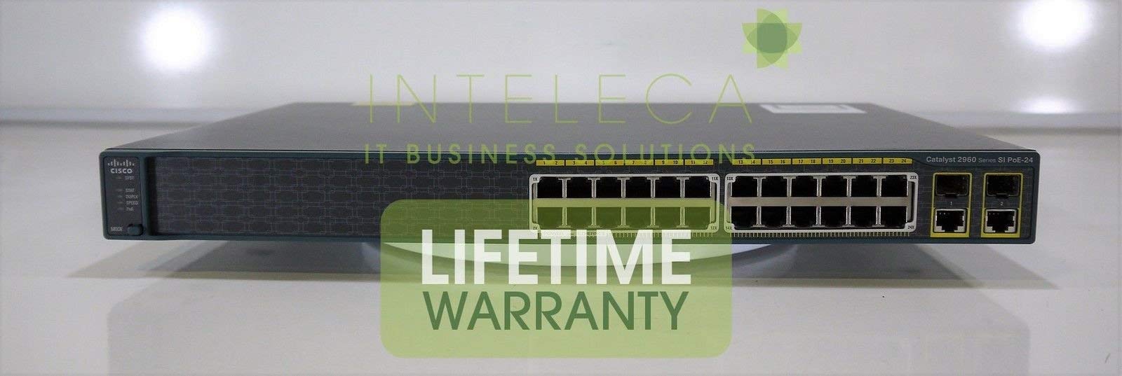 Cisco WS-C2960-24PC-S Catalyst 2960 24 10/100 Poe + 2 T/sfp LAN Lite イメージ|global研究所