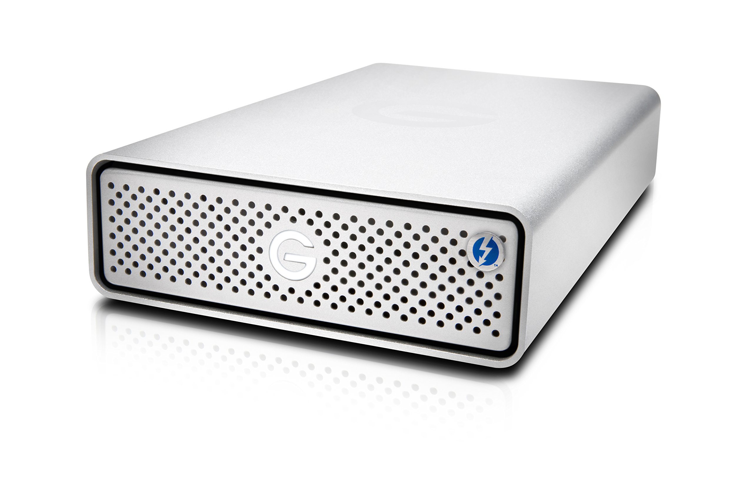 G-Technology 14TB G-DRIVE Thunderbolt 3 & USB-C デスクトップ外付けハードドライブ シルバー - 0G10427-1｜global研究所