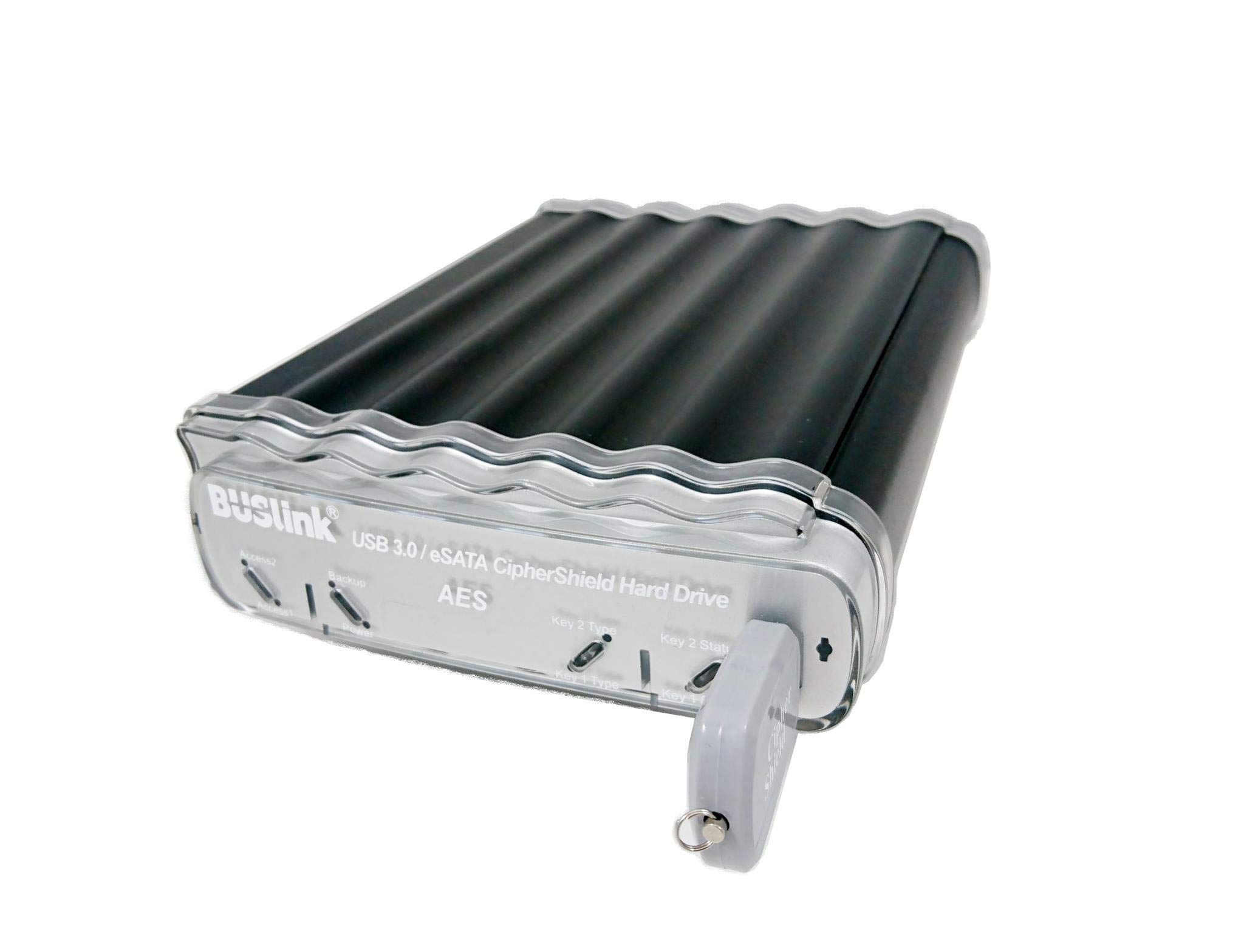 CipherShield FIPS 140-2 Level 2 HIPAA 512-bit AES USB 3.0/eSATA Hardware Encrypted External Desktop Hard Drive (16TB)|global研究所