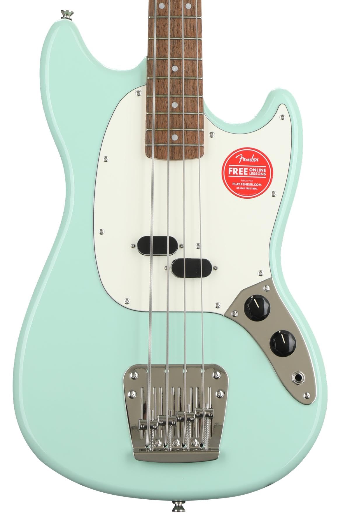 Squier by Fender エレキベース Classic Vibe 60s Mustang Bass? Surf Green ソフトケース付き