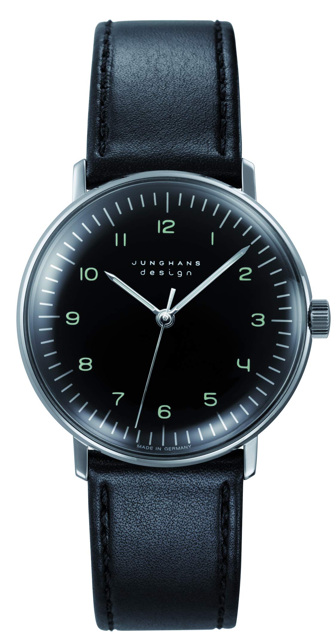Junghans Max Bill 手巻き ブラックダイヤル レディースウォッチ 027/3702.04 モダン｜global研究所