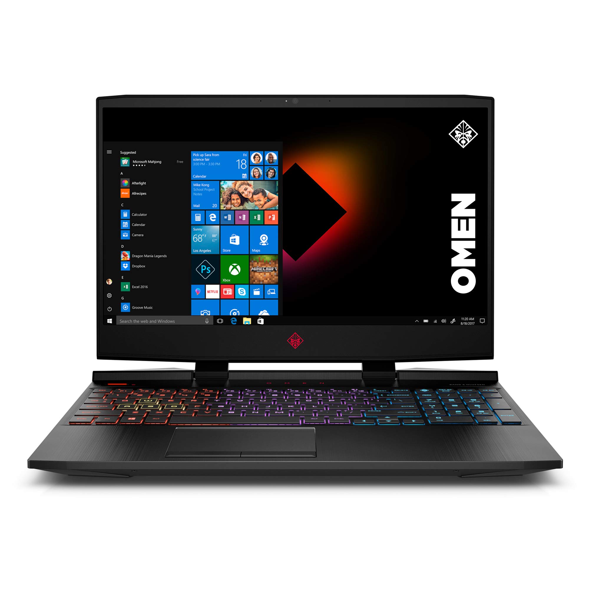 HP 15-DC1058wm Omen 15.6in FHD i7-9750H 2.6GHz GTX 1660 Ti 6GB 16GB 256GB SSD Win 10 Home Shadow 黒いこと