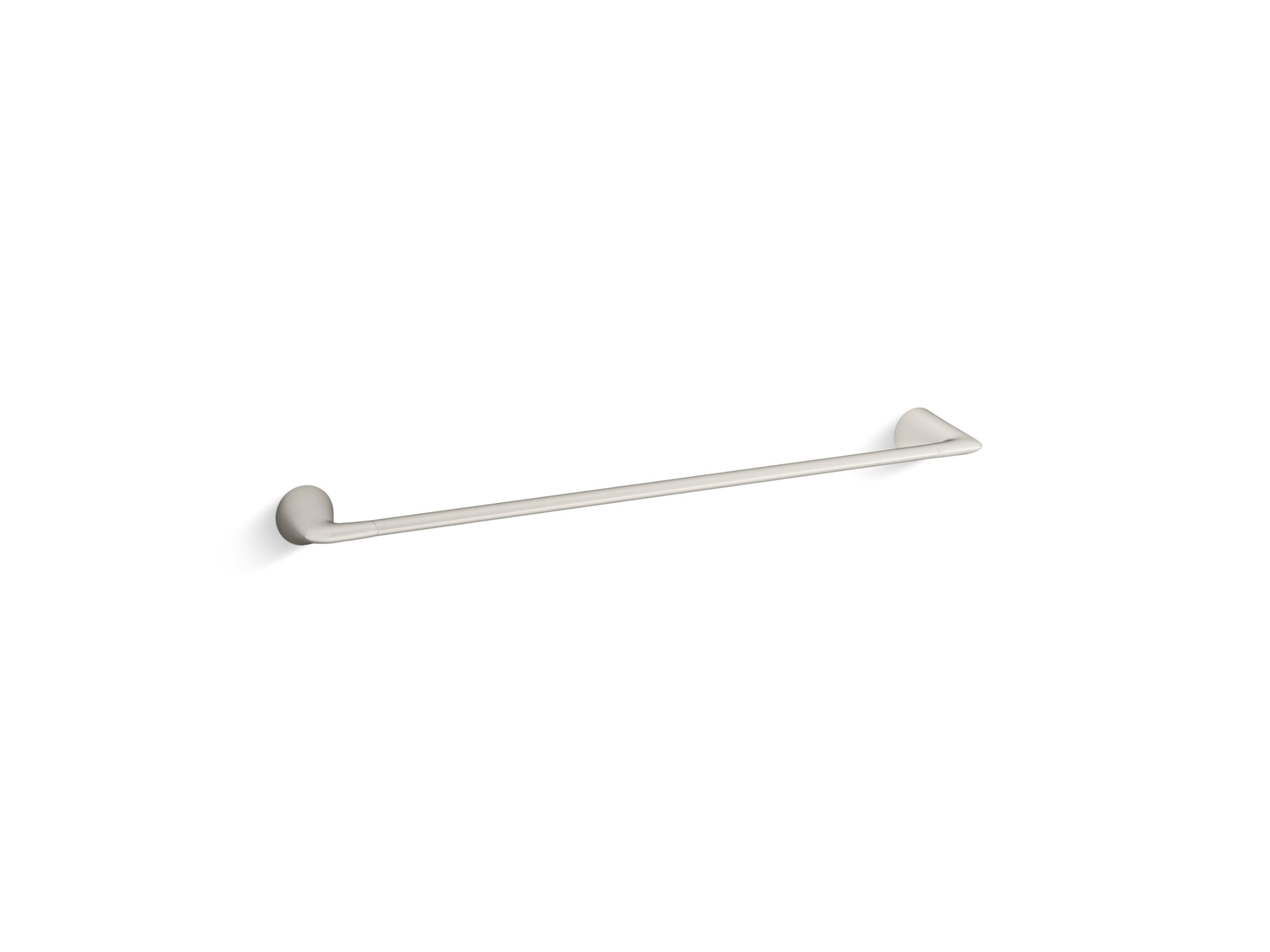 Kohler K-24756-BN モダン タオルバー 鮮やかなつや消しニッケル