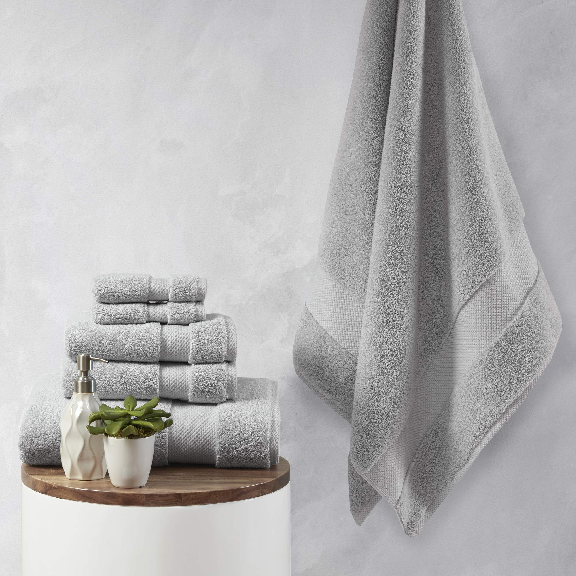 MADISON PARK SIGNATURE スプレンダー1000gsm 100％コットン6ピースタオルセット30x58 25,534円