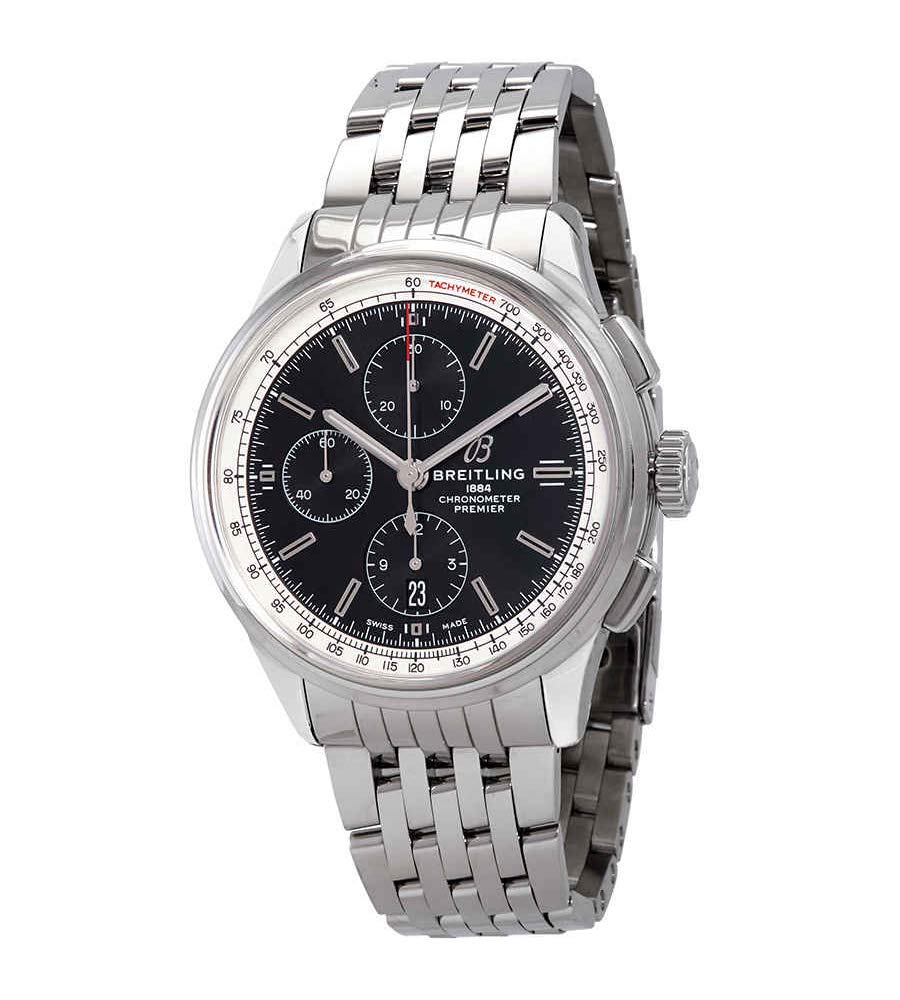 Breitling A13315351B1A1 メンズウォッチ 割り増し金 クロノグラフ 自動小銃クロノメーター 黒いこと文字盤  クロノグラフ。