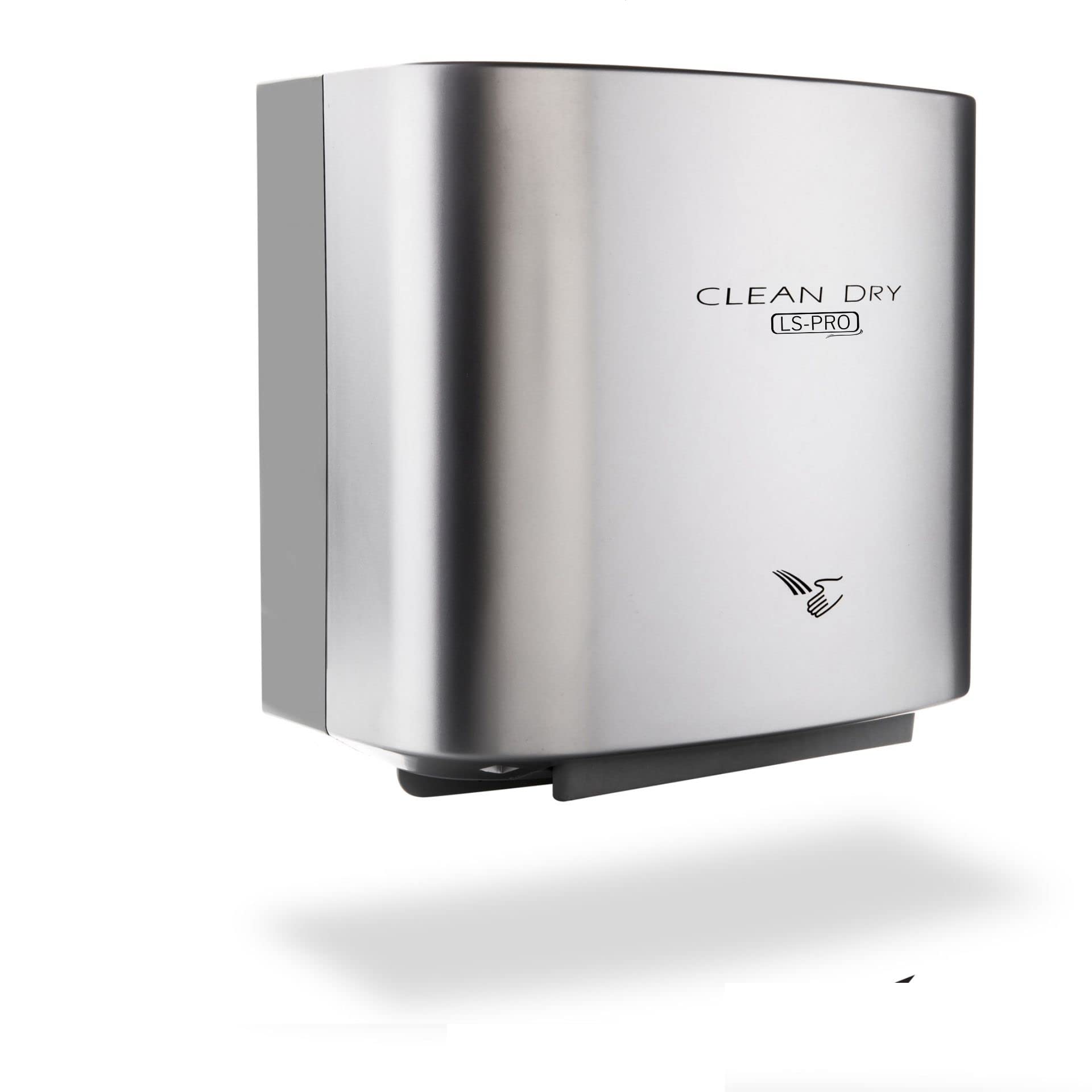 LS-PRO Automatic Hand Dryer for Commercial Bathrooms. High Speed Hot Air Dry Hands in 7s. No Touch Operation with Infrared Sensor. Easy & Fast Installation. Low Noise 60 dB.