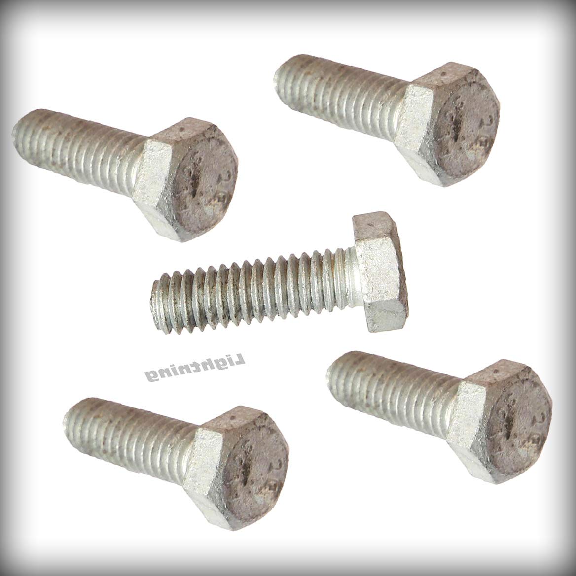 Pr-Merchant 1/2-13 x 8インチ 六角マシンボルトキット 溶融亜鉛メッキキャップマシンスクリューキットとナットセット 25個パック｜global研究所
