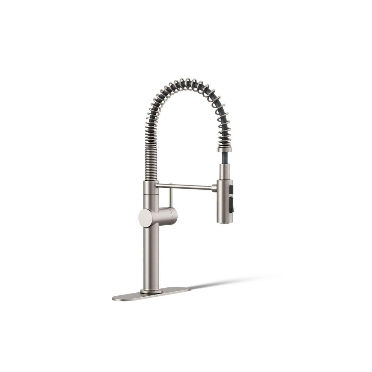 KOHLER 22973-VS Crue ハイアークキッチン蛇口 プルダウンスプリングスパウト プロ仕様 プレリンスキッチン蛇口 業務用蛇口 鮮やかなステンレス｜global研究所 63,870円