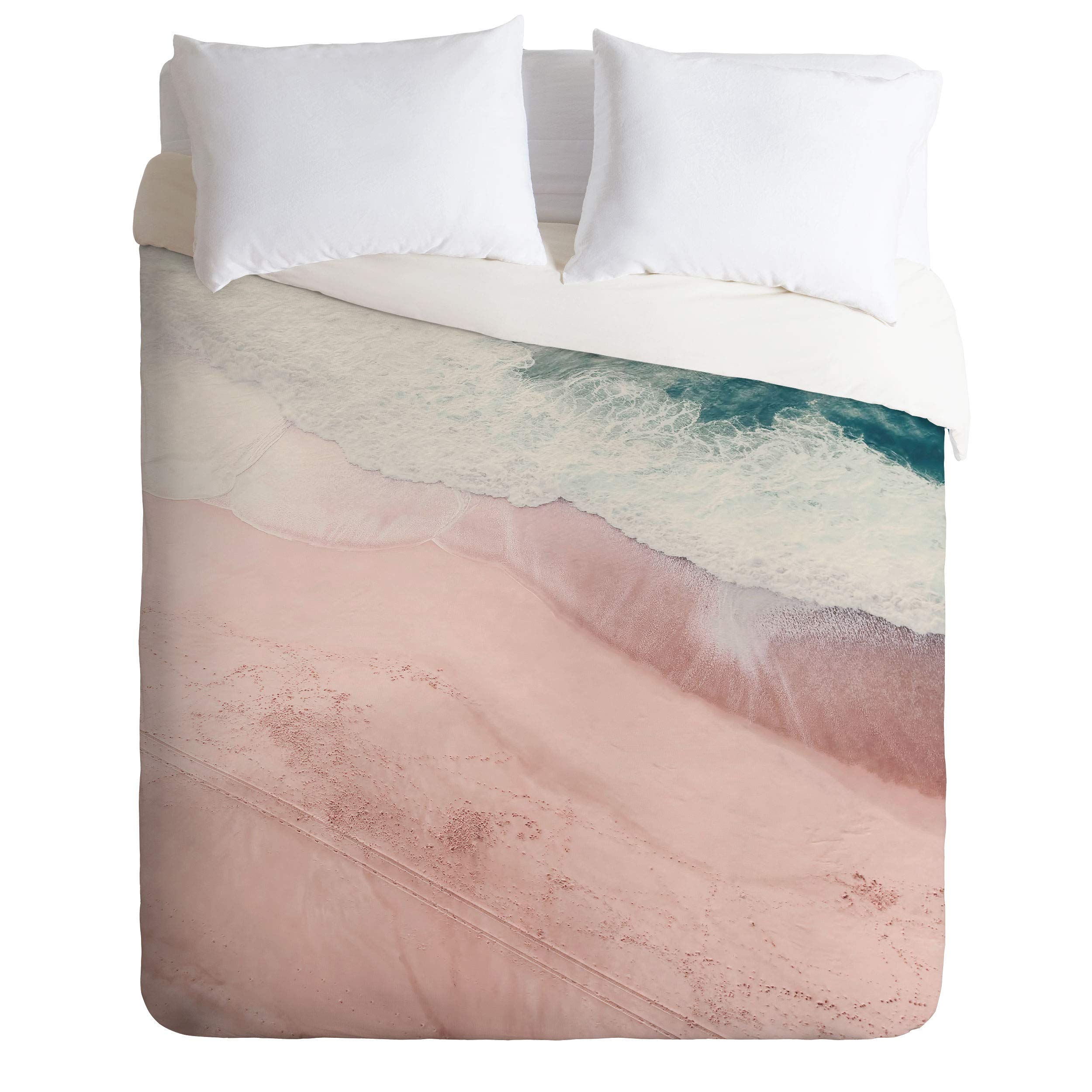 Society6 掛け布団セット Full/Queen ピンク 69757-cmwqu3