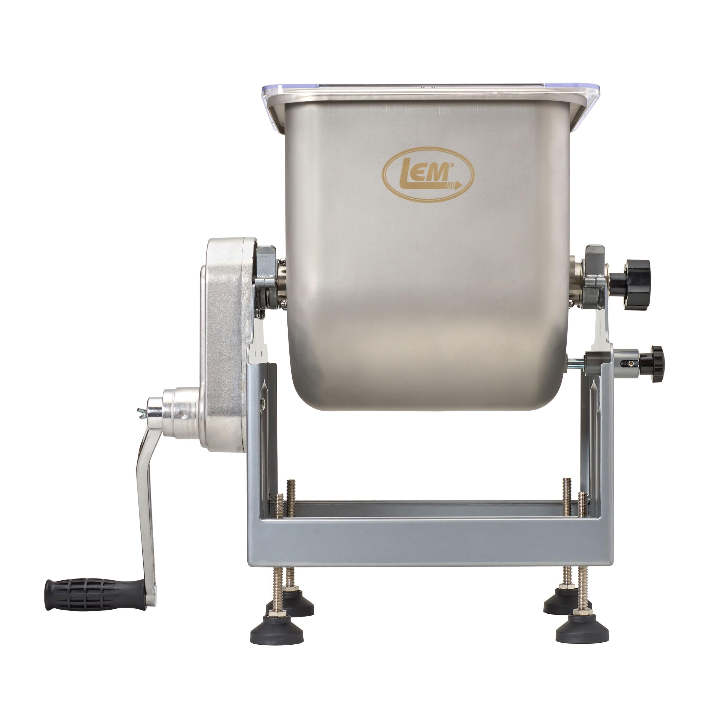 LEM Products BigBite 容量25ポンド チルトミートミキサー、ステンレススチール、モーターまたはグラインダーは含まれません