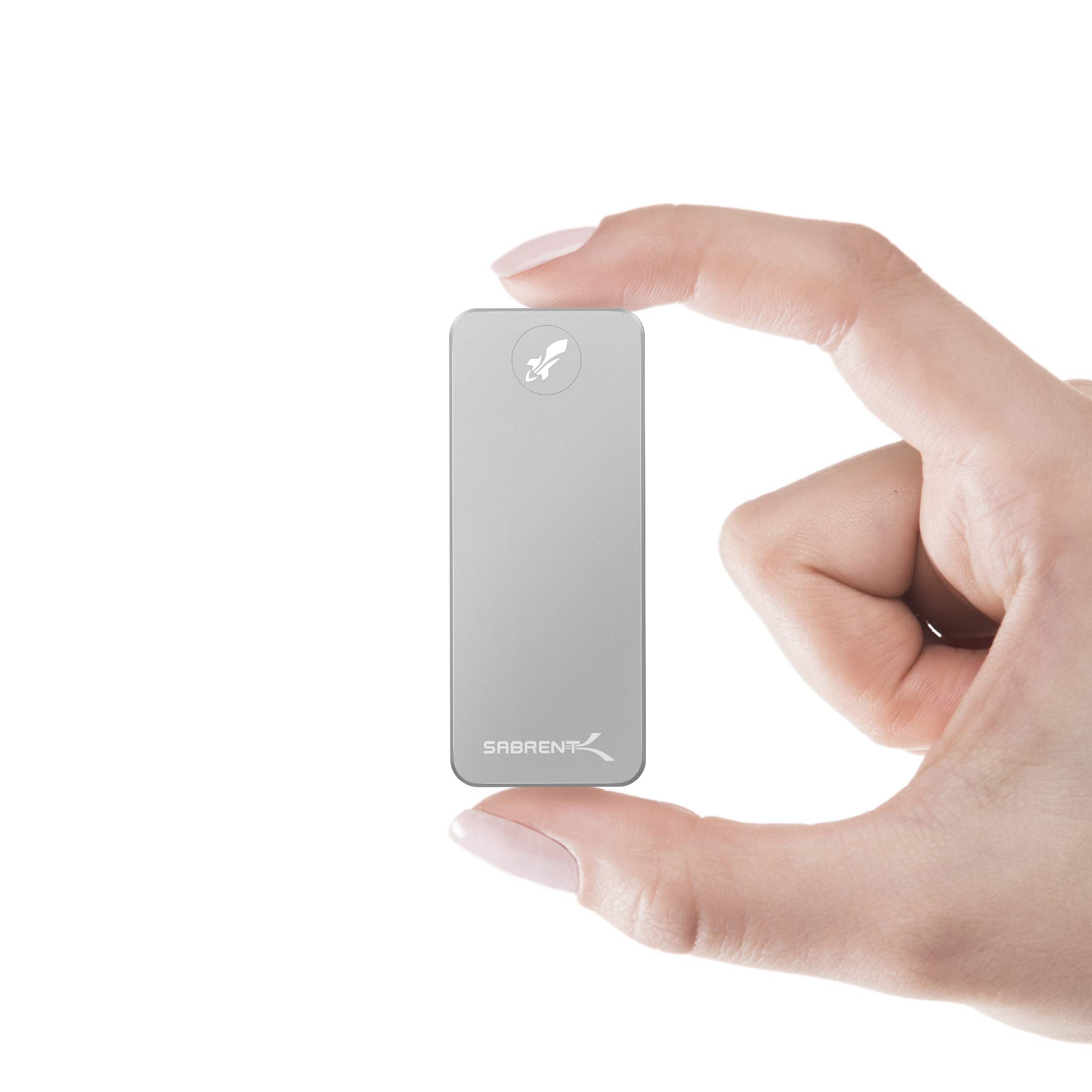SABRENT 外付けSSD、SSD 2TB、USB 3.2 Gen 2 10Gb/秒、最大速度1000MB/秒(PS5/PS4動作確認済み) 航空宇宙用高級アルミ製(SB-2TB-NANO)|global研究所