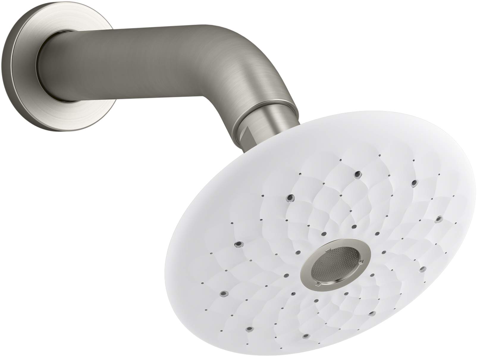 Kohler K-72597-G-BN Exhale B120 シャワーヘッド 鮮やかなブラッシュドニッケル