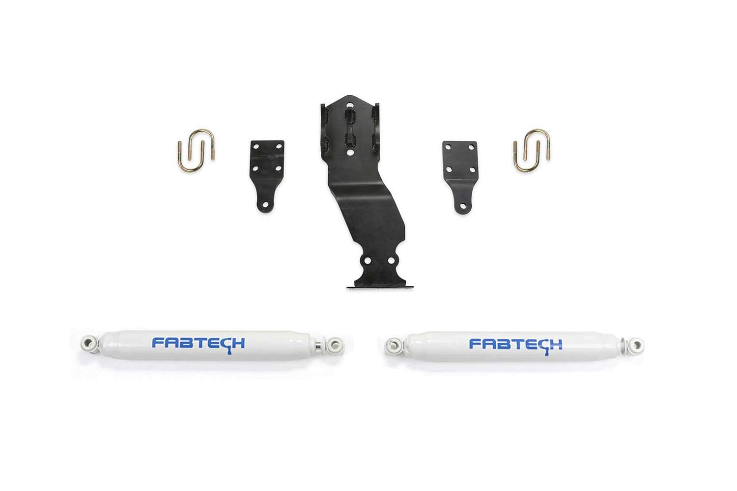 Fabtech FTS22301 ステアリングスタビライザーキット パフォーマンスデュアルステアリングスタビライザーキット