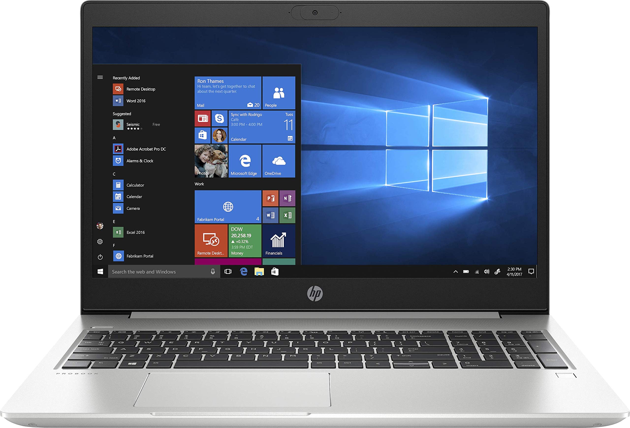 HP ProBook 450 G7 15.6in万覚え帳マイコン 1920x1080 Core i5-10210U - 8GB ランダムアクセス記憶装置 - 256GB SSD - パイクシルバー Windows 10 Pro 64-bit - Intel UHD Graphics 620 - インプレーンスイッチング(IPS)科学技術 英語