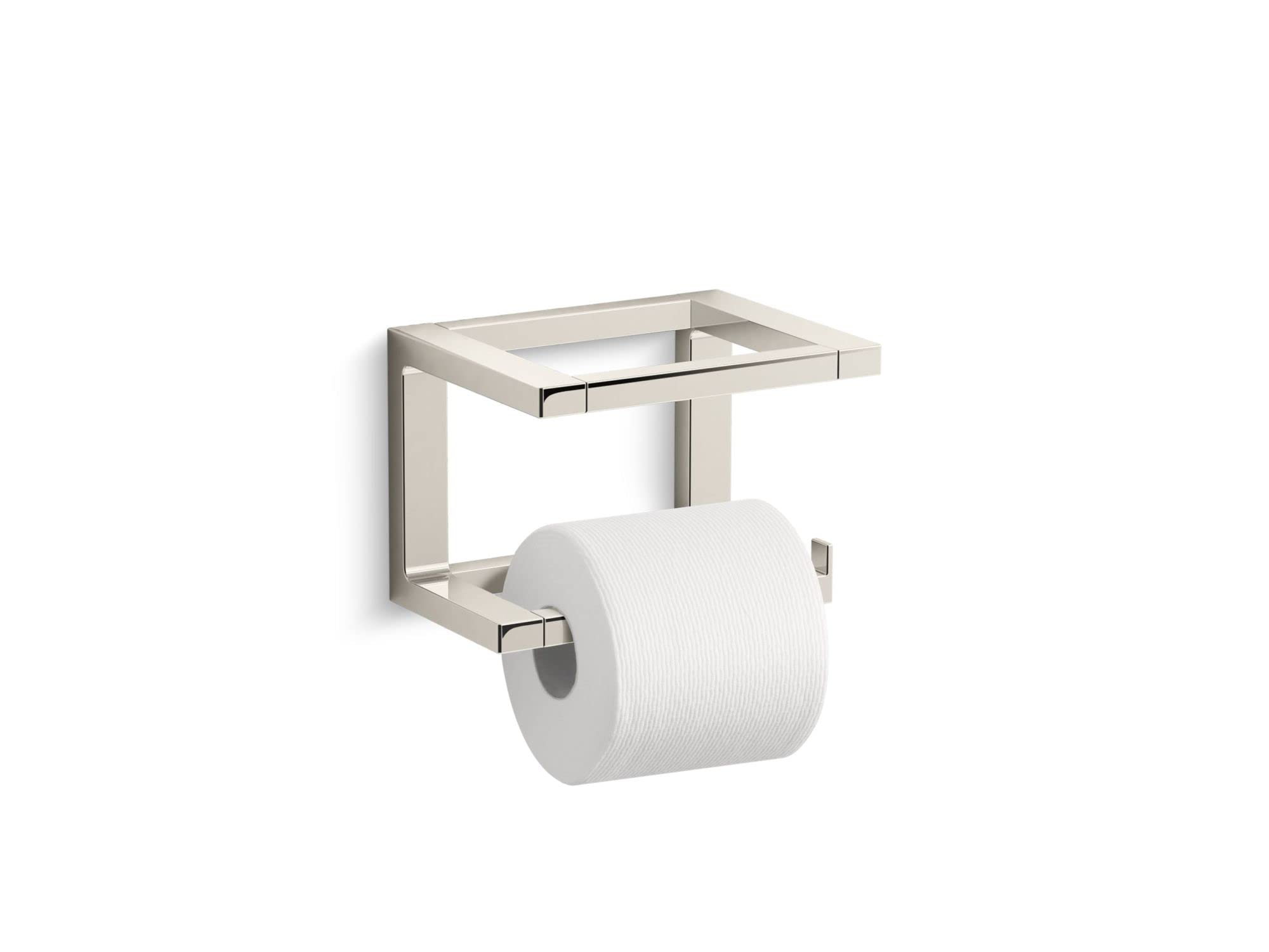 Kohler 31750-SN ドラフトピボットトイレットペーパーホルダー 晴れ晴れしいな光輝Ｎｉ