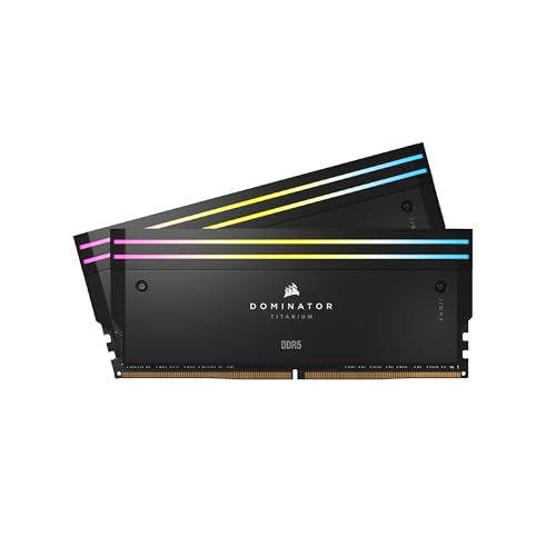 楽天市場】CORSAIR DDR5-6400MHz デスクトップPC用メモリ DOMINATOR TITANIUM DDR5シリーズ (PC5- 51200) Intel XMPメモリキット 32GB ブラック [16GB×2枚] CL32 CMP32GX5M2B6400C32 :  global研究所