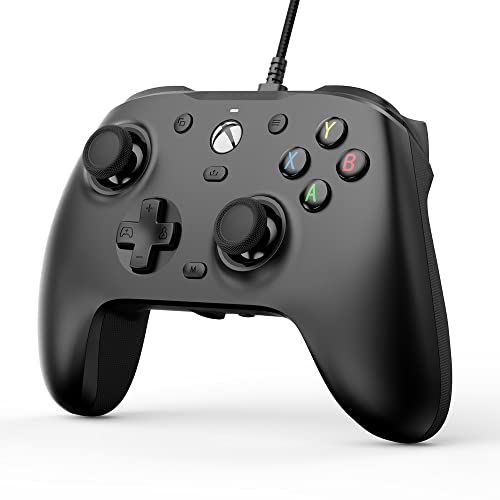 Xbox コントローラー GameSir G7 xbox one 有線コントローラー 3m着脱式有線接続 遅延なし pc コントローラー 2つのデザイン可能なカバー付き 3.5mmイヤホンジャック付き マッピング可能背面ボタンゲームパット Xbox Series X|S Xbox One Windows 10/11に対応画像