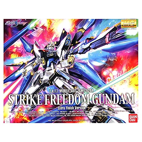 BANDAI - MG 1/100 ZGMF-X20A ストライクフリーダムガンダム フルバーストモード(スペシャルバージョン) 機動戦士ガンダムSEED DESTINY(シード デスティニー) プラモデル(5062903) バンダイスピリッツ BANDAI - MG 1/100 ZGMF-X20A ストライクフリーダムガンダム
