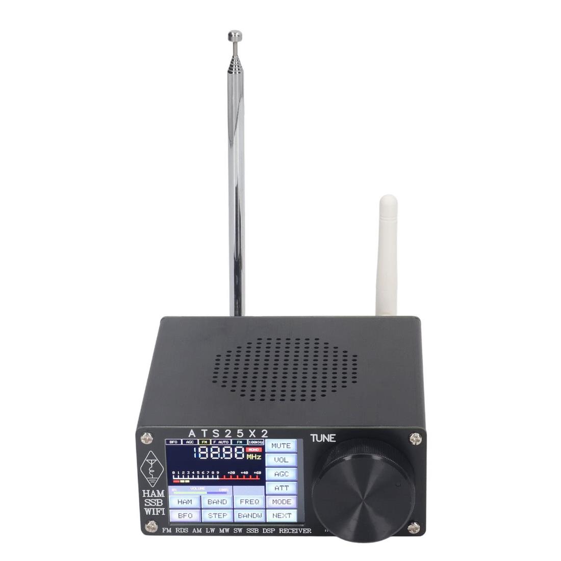ATS25X1 DSP マルチバンド受信機 Amazon.com: ATS25X1 Multiband Radio Receiver Aluminum Alloy