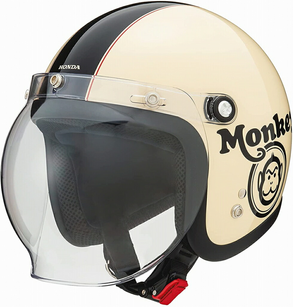 楽天市場】11月入荷予定 【HONDA】 Monkey ヘルメット アイボリー×ブラック Mサイズ(57-58 未満) ホンダ モンキー  0SHGC-JC1C-WKM : GLOBAL MOTO