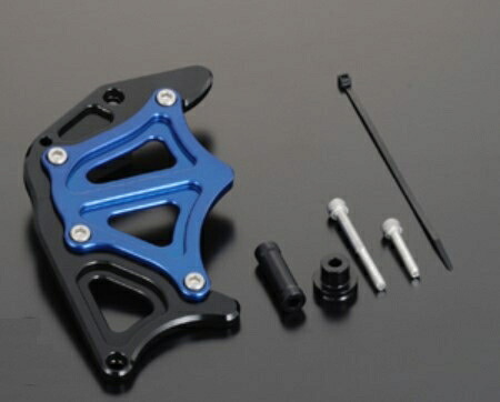 4945716116187 スプロケットカバー BLACK／BLUE YZF-R25／ABA／R3（15-17） MT-25／03（16-17） 066201-16 【POSH FAITH(ポッシュ フェイス)】