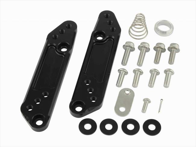 4945716126315 ステップアッププレート BLK GSX250R 17-18 088072-06 【POSH FAITH(ポッシュ フェイス)】
