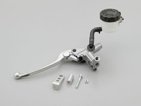 【DAYTONA(デイトナ)】 49013 NISSIN 左専用ブレーキマスターシリンダー横型 11mm シルバー/バフクリア