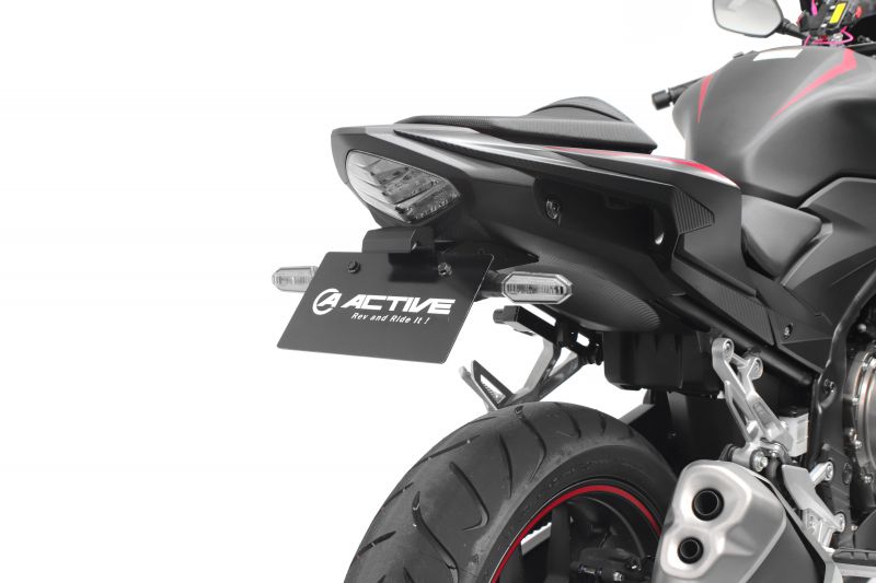 【4538792913414】 フェンダーレスキット ブラック LEDナンバー灯付 CBR400R（19～21年） 1151101 【ACTIVE(アクティブ)】 ｜GLOBAL MOTO