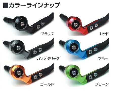 【ACTIVE(アクティブ)】 【4538792914930】 30803018 ブレーキレバーガード&バーエンド フルセット ガンメタ ハンドル内径φ18.0-φ19.4用