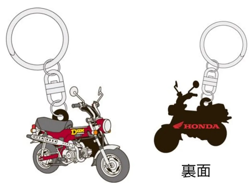 【楽天市場】ポスト投函便発送【Honda(ホンダ)】 Dax125 PVCラバーキーホルダー ダックス（旧車モデル） : GLOBAL MOTO