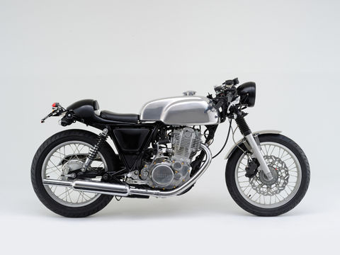 【DAYTONA(デイトナ)】 92255 スリップオンキャブトンタイプマフラー(クロームメッキ) SR400FIモデル専用