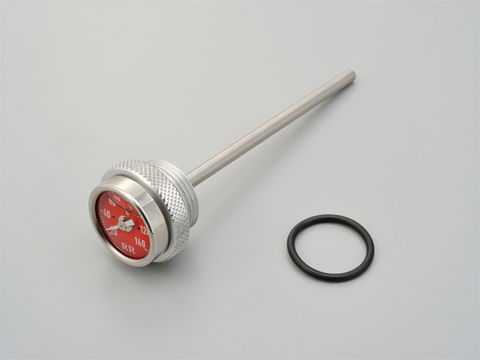【DAYTONA(デイトナ)】 93262 KEDO RRディップスティック油温計 レッドパネル ■SR400/400FI/500|GLOBAL MOTO