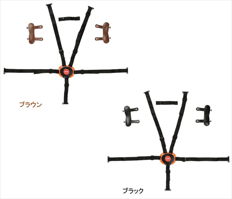 贅沢品 OGK技研 4510676293331 ポスト投函便発送 745UA002 BT-050K 5点式シートベルト ブラック  whitesforracialequity.org