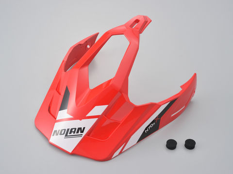 【DAYTONA(デイトナ)】 99762 N702 X バイザー(PEEK)コルサレッド(28)/L-XL