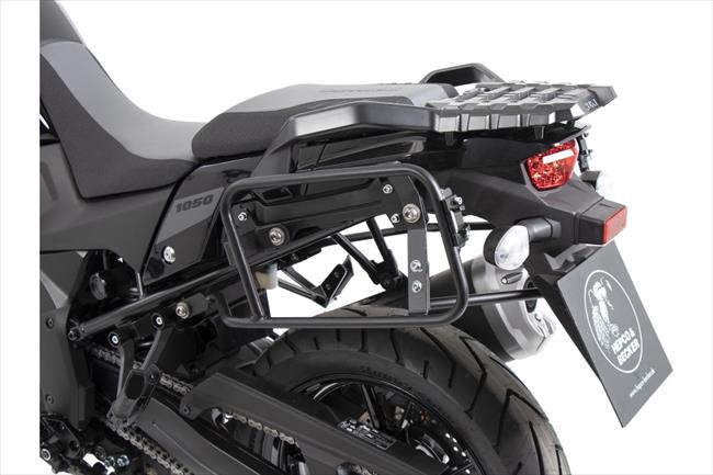 ヘプコ＆ベッカー v-strom650 サイドパニア取付ステー（車両取外し分