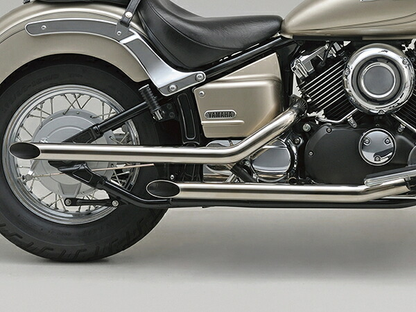 DAYTONA デイトナ 【4909449593271】 30123 ドラッグパイプマフラーDS4/DSC 10｜GLOBAL MOTO