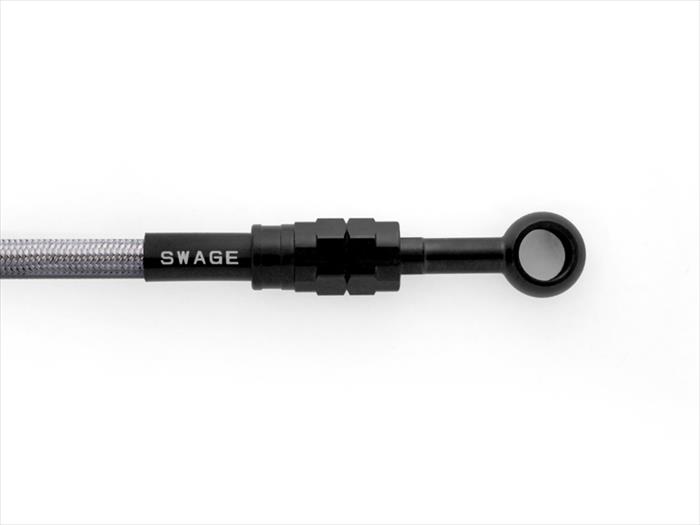 SWAGE-LINE PRO 【4550255803520】 BTP380R Rホースキット ステンBLK／クリア XSR700 22　スウェッジラインプロ