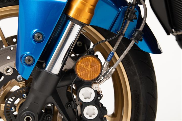 【SWAGE-LINE PRO】 【4550255788353】 SAP376FB Swage-PRO Fホースキット バイピース R＆B／クリア XSR900 22