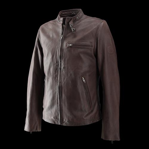 RIDEZ　ライズ 【4527625097537】 RIDEZ ACE JACKET Bordeaux S RLJ102A-S　シングルライダースジャケット　ボルドー　Ｓサイズ｜GLOBAL MOTO