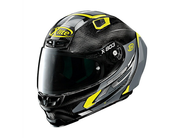 DAYTONA(デイトナ) 【4909449604007】 32988 NOLAN X-lite X-803RS ULTRA CARBON SKYWARP イエロー/50　Mサイズ