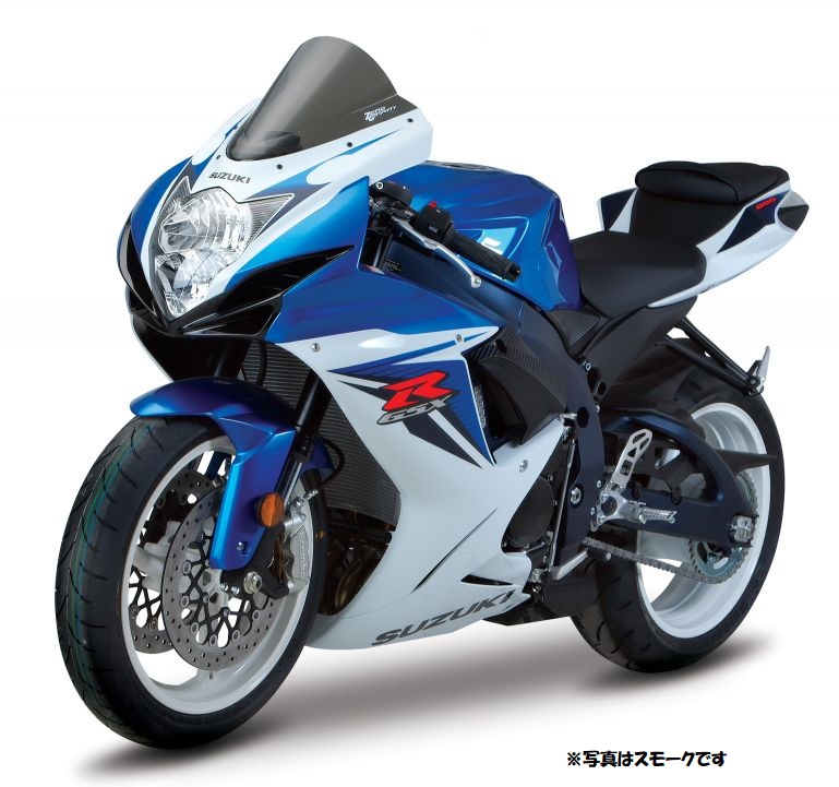 【受注発注品】 ZERO GRAVITY ゼログラビティ 【4538792676746】 1611401 スクリーン ダブルバブル クリア GSXR600 11-19/GSXR750 11-19